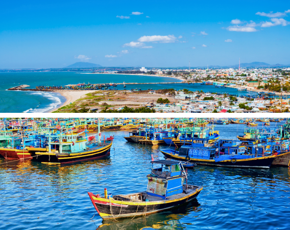 法式建築巡禮(西貢郵政局、書街)→米其林入選越式風味餐→前往藩切→渡假村Check in→渡假村內晚餐